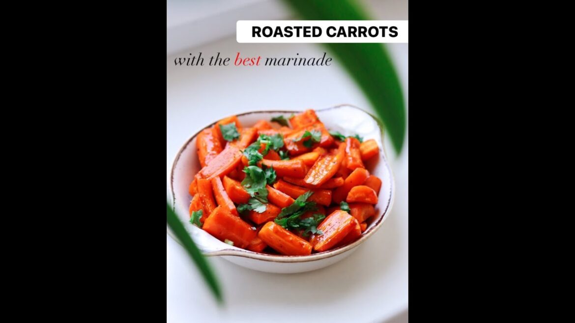 Most DELICIOUS Roasted Carrots Recipe with the BEST marinade | whole food plant based recipes Most DELICIOUS Roasted Carrots Recipe with the BEST marinade | whole food plant based recipes