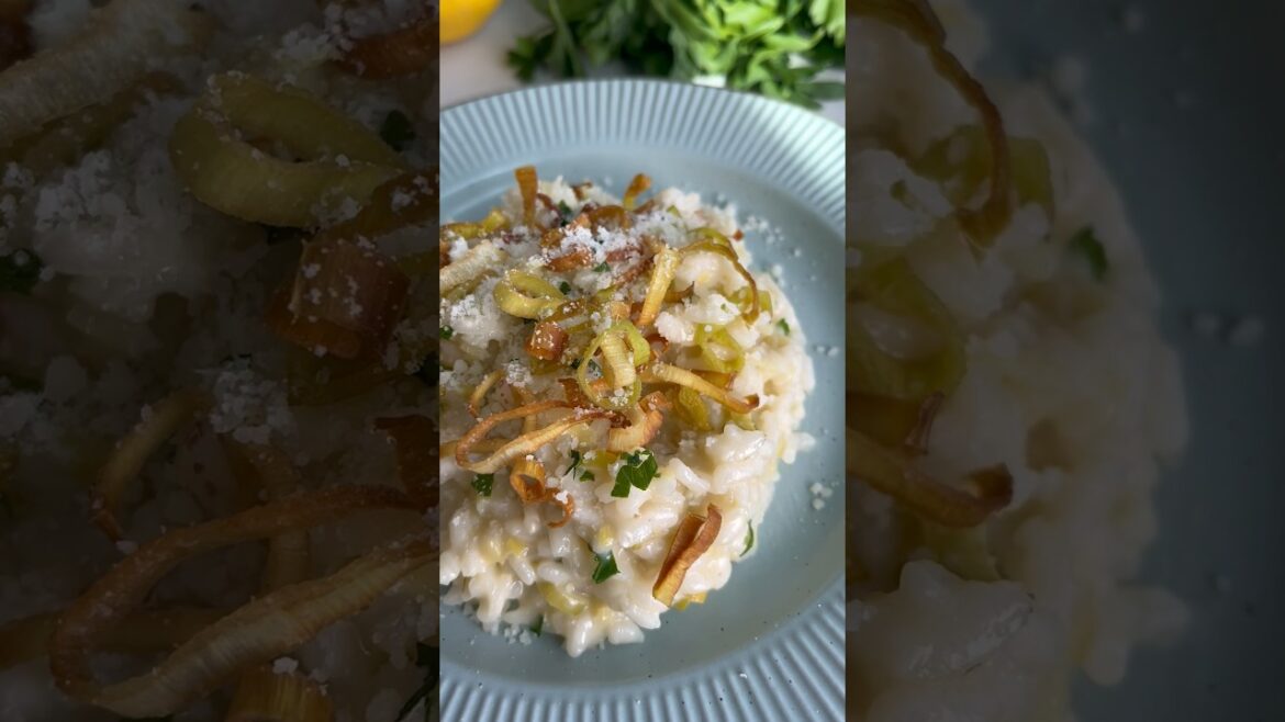 Leek Risotto Leek Risotto