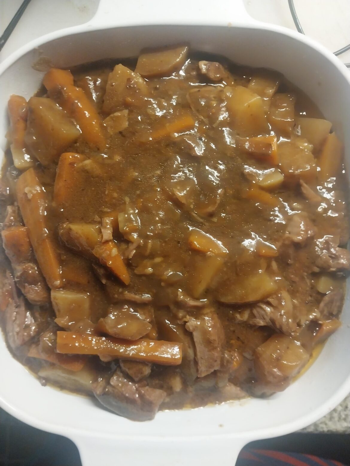 Post golf beef stew is legit.