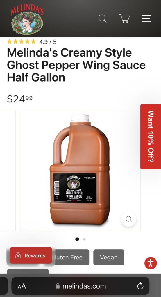 Just ordered a half gallon of this. Can’t stop putting it on anything and everything.