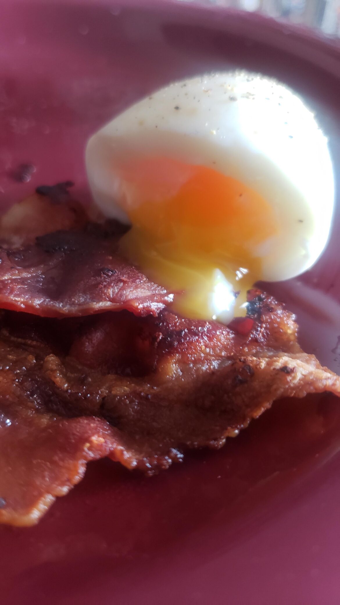 🥓 and an easy boiled 🥚