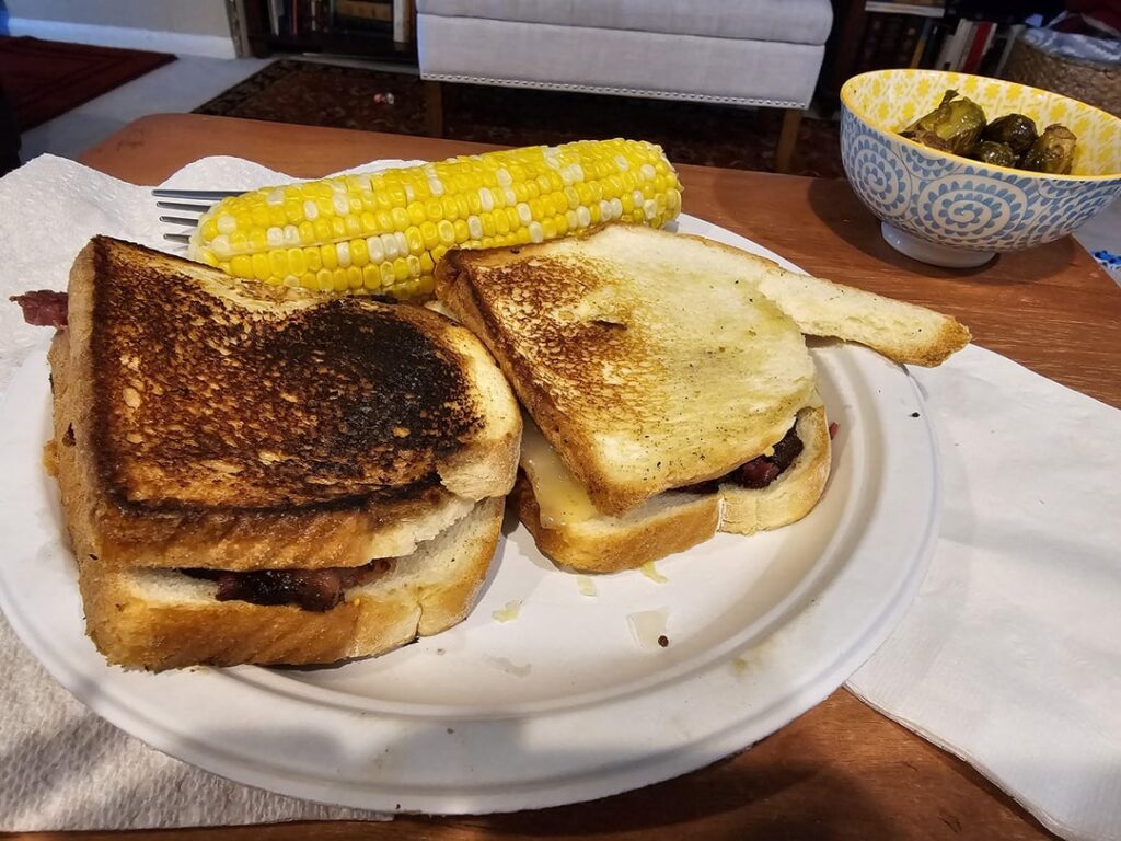 Homemade Pastrami Sandwiches
