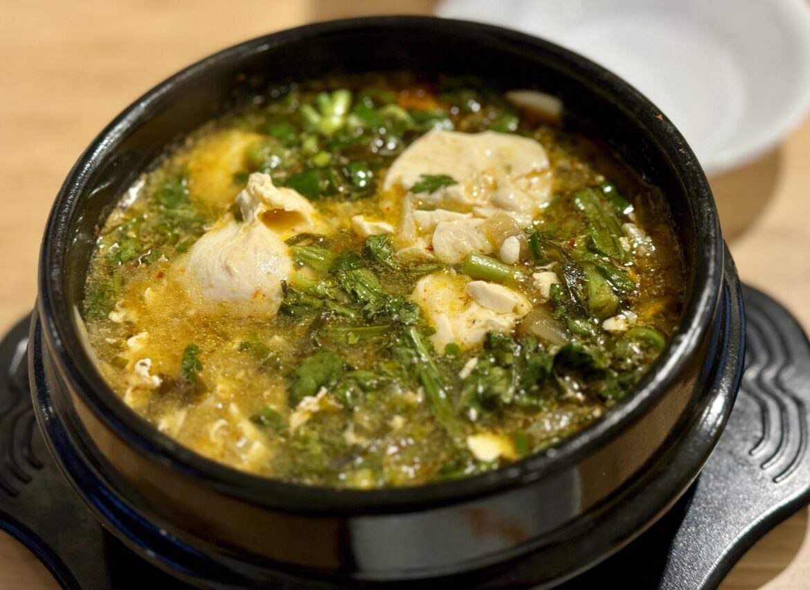 순두부 김치 찌개 Sundubu kimchi jjigae