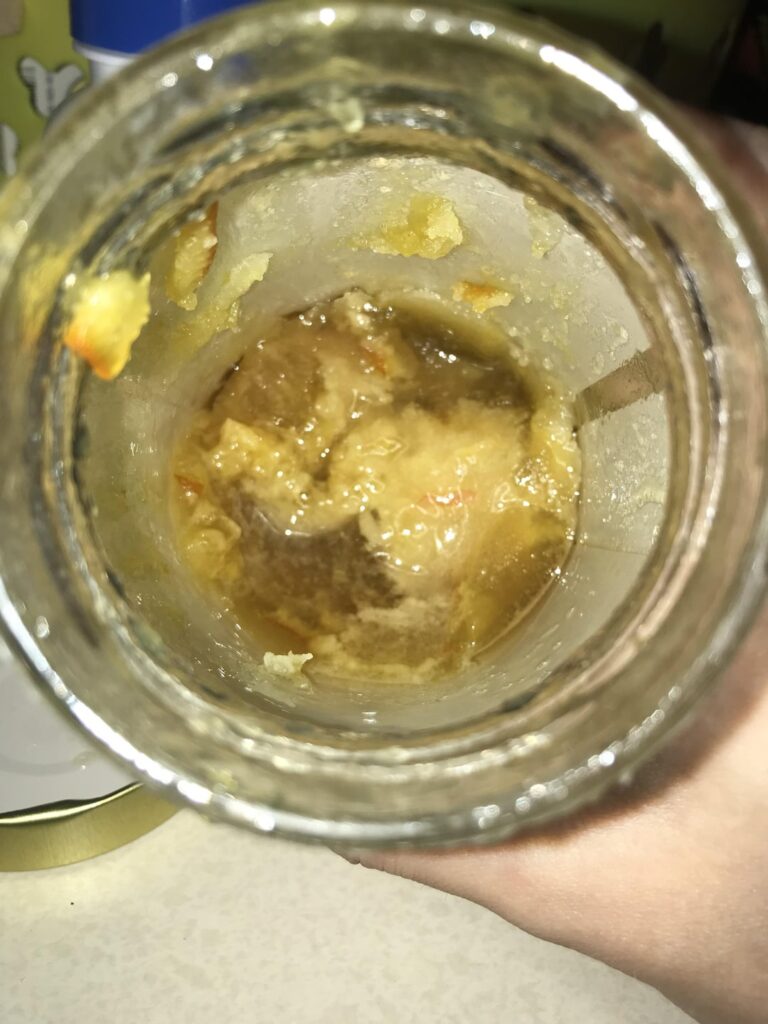 Is this mold or just sugar? Orange marmalade