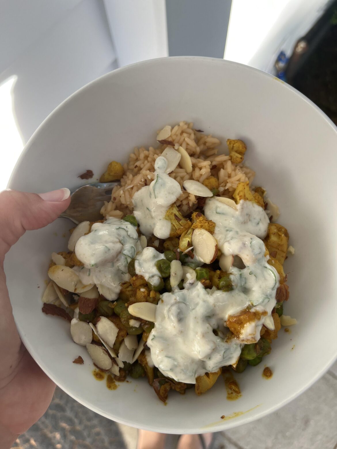 Middle Eastern Spiced Cauliflower Bowl