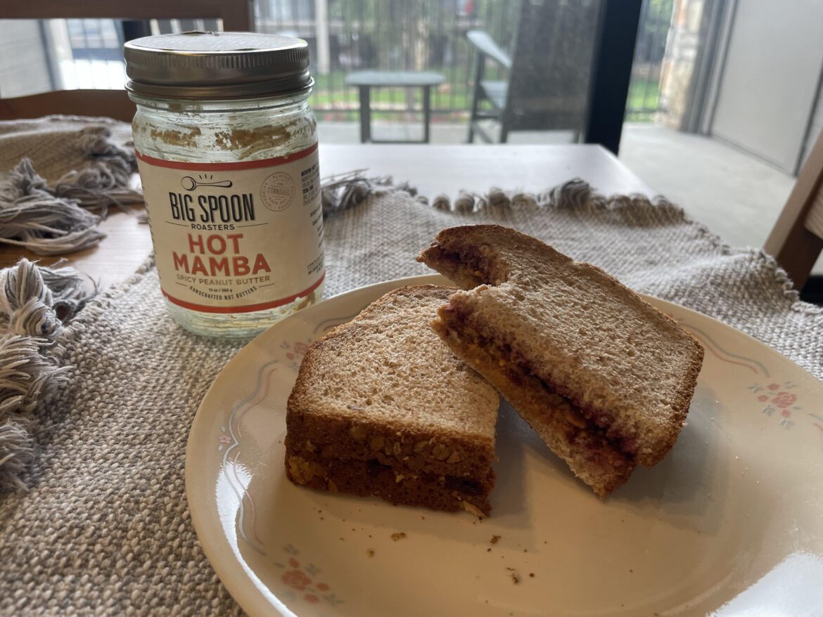 I made a spicy PB&J