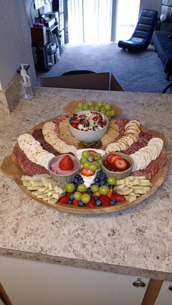 My Single living studio apartment, watching too many horror movies board.