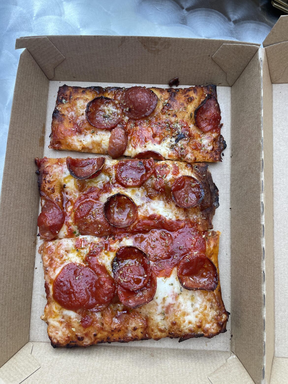 Finally tried Triple Beam Pizza!