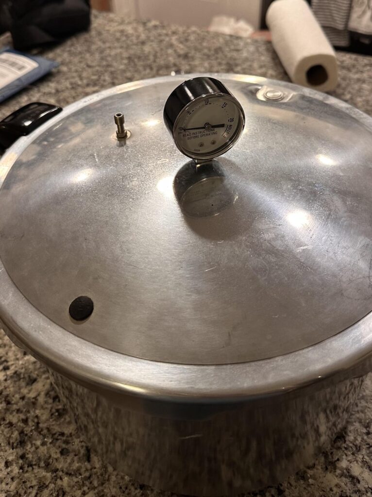 Just got this presto pressure canner at an estate sale! Is it missing anything?