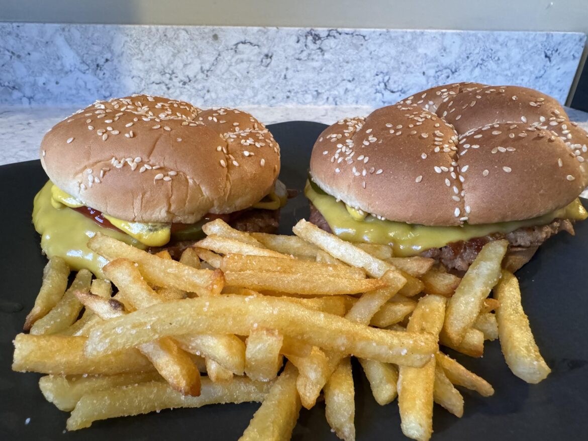 We have a #2 value meal at home