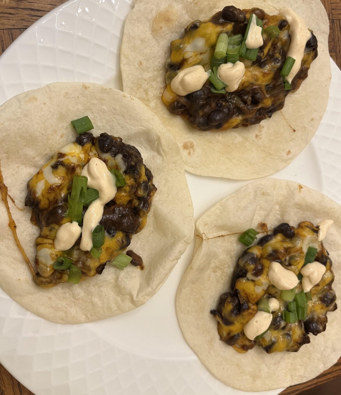 One Pan Cheesy Black Bean Tacos