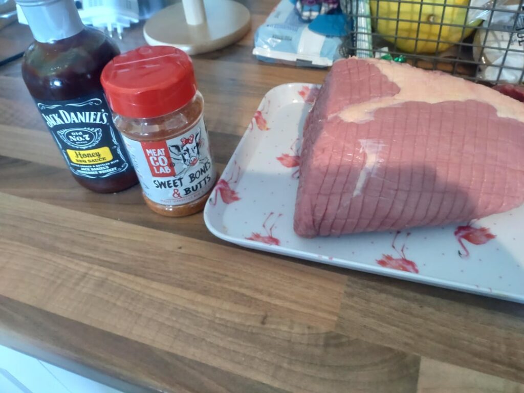 Slow cooked brisket after being wrapped in spices for around 18hrs and slow cooked for 8hrs.