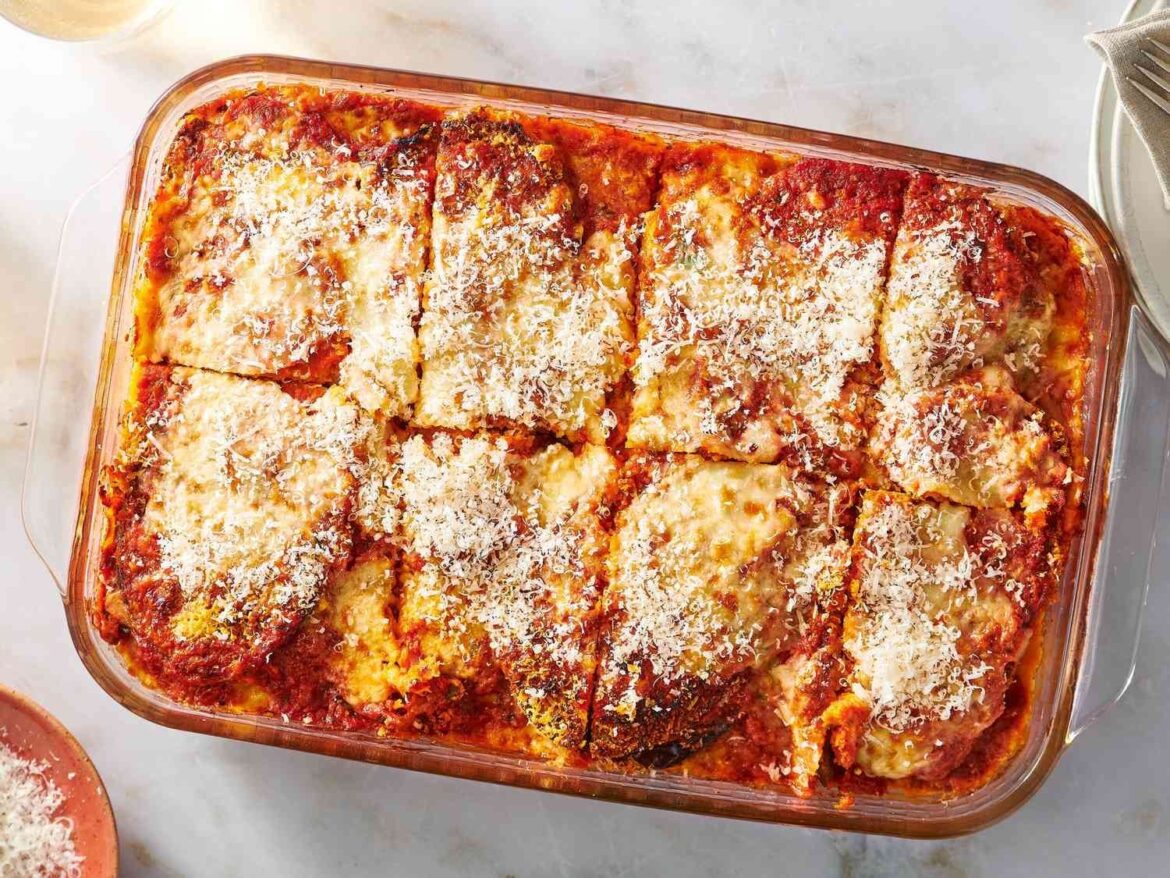 Eggplant parm but not as “heavy”