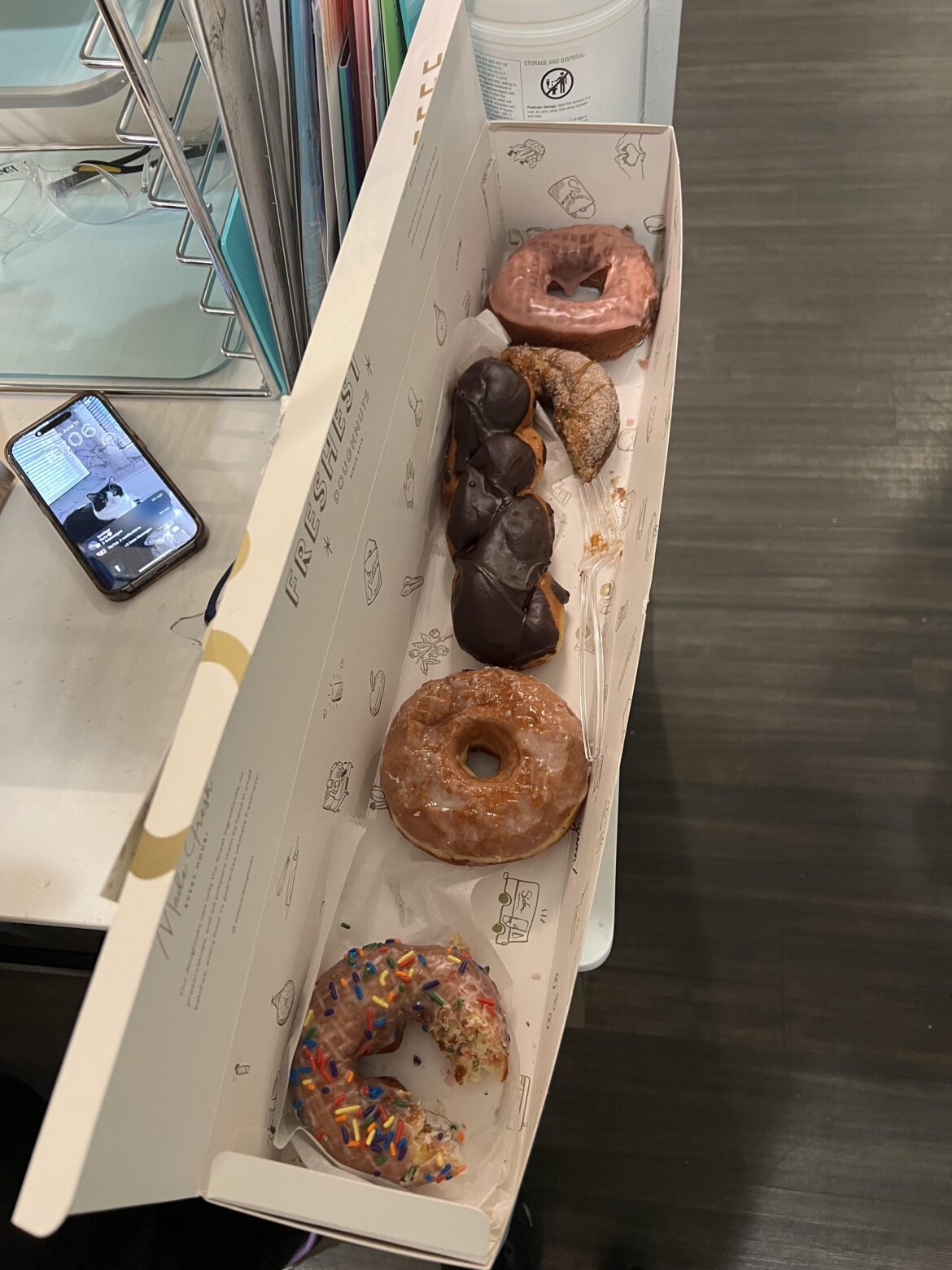 I ate sidecar donuts. Meh