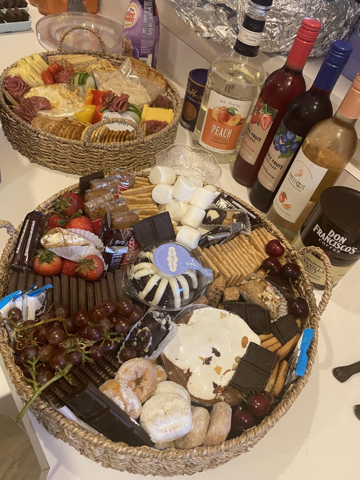 Boards my friend made for girls night