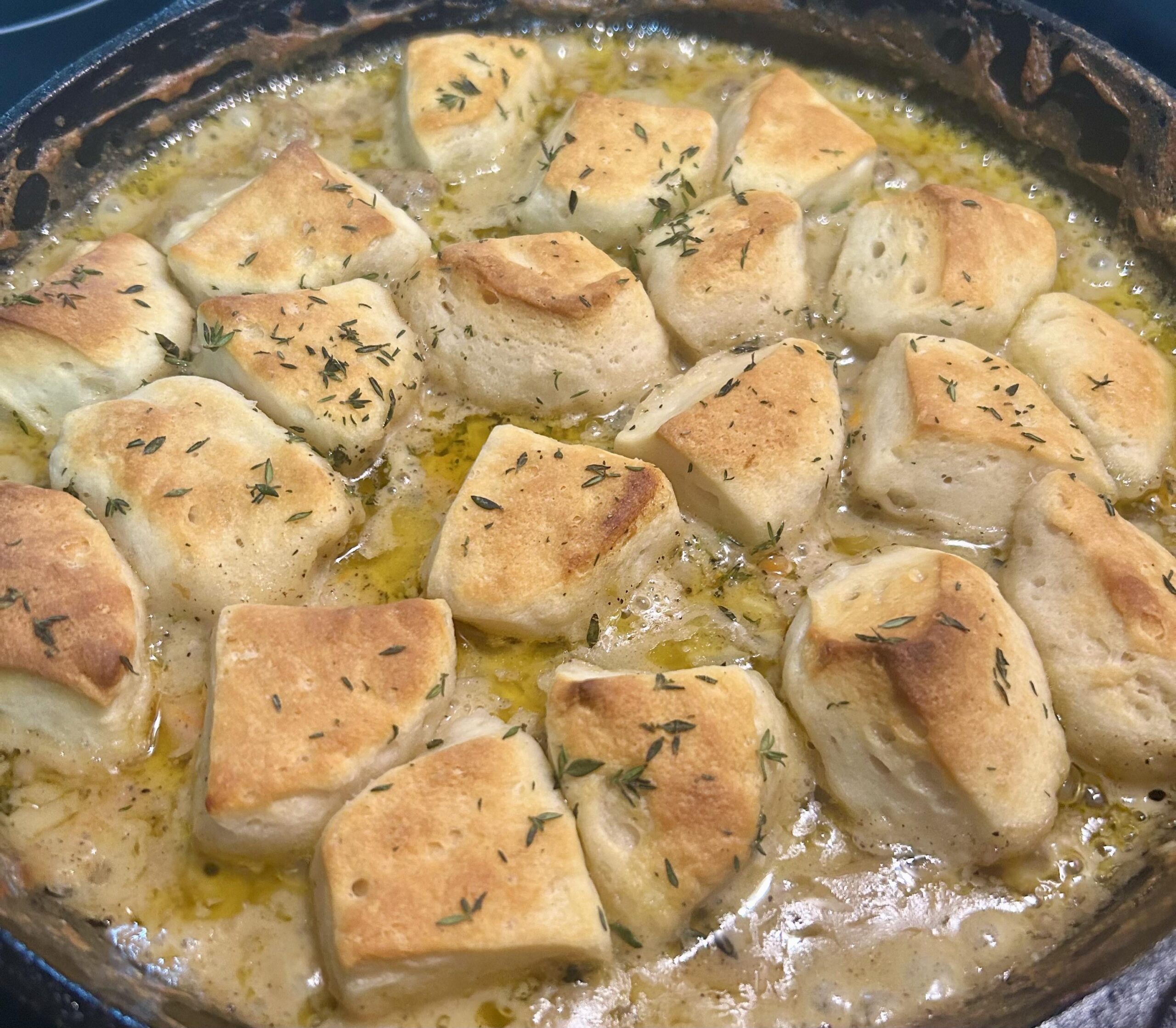 homestyle turkey and biscuit pot pie Dining and Cooking
