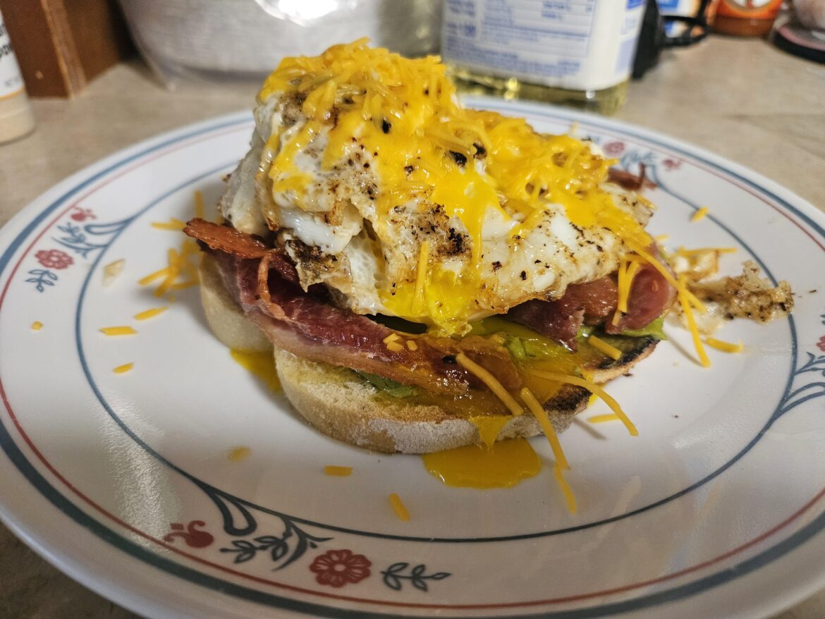 My eggs benedict