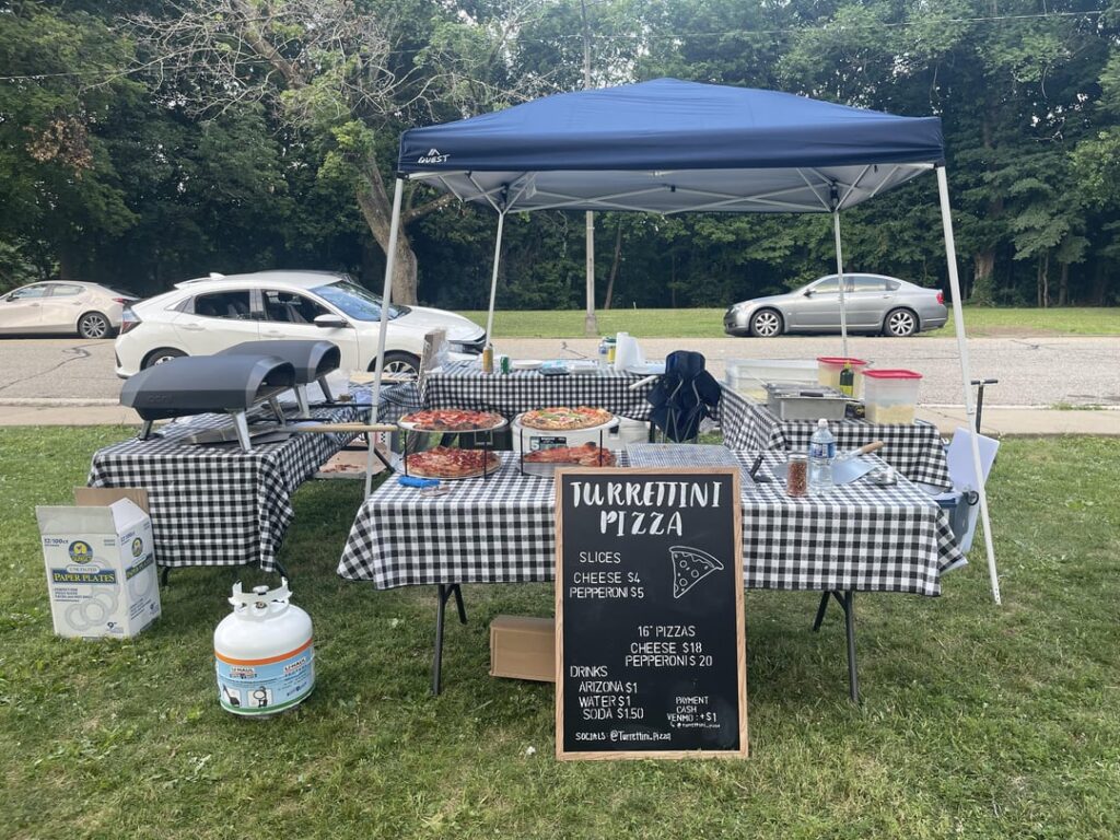 A few pics from my first pizza pop up yesterday