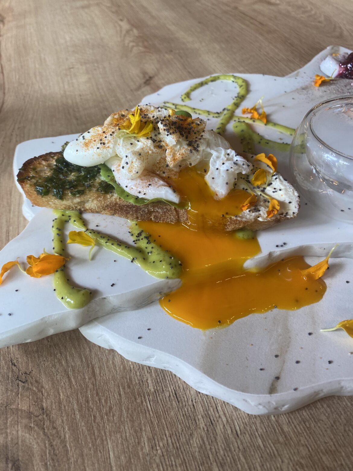 The two stones were not connected, just stacked