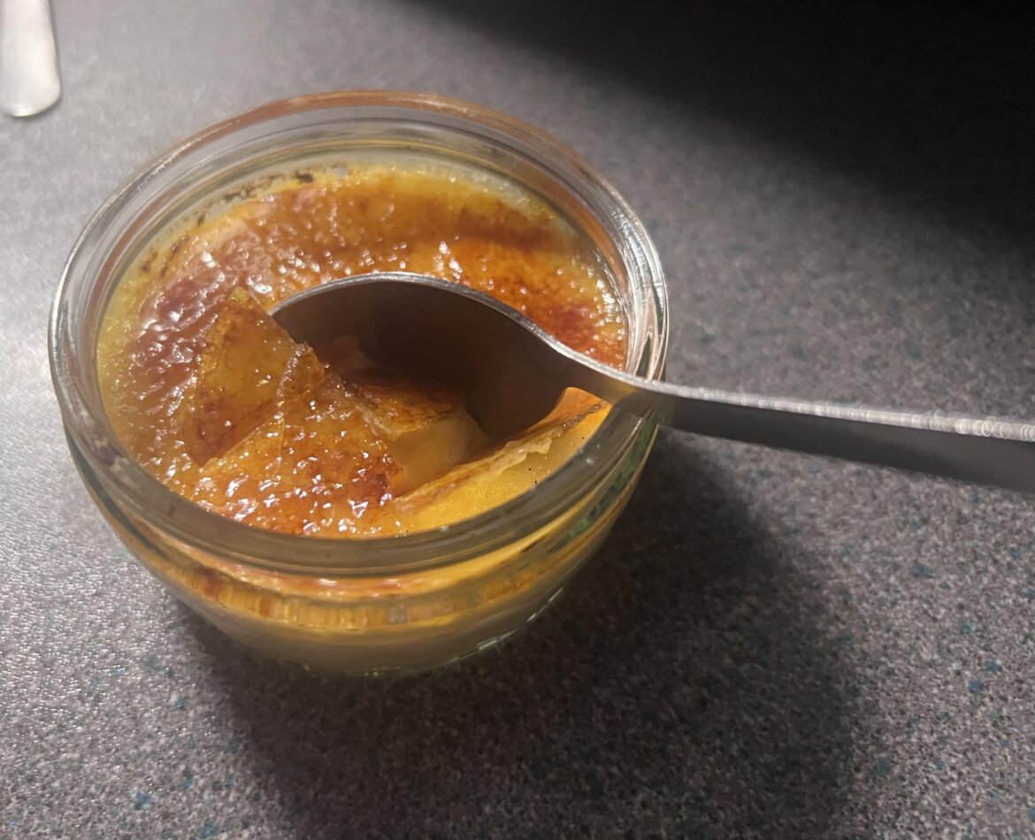 First time making Creme Brûlée