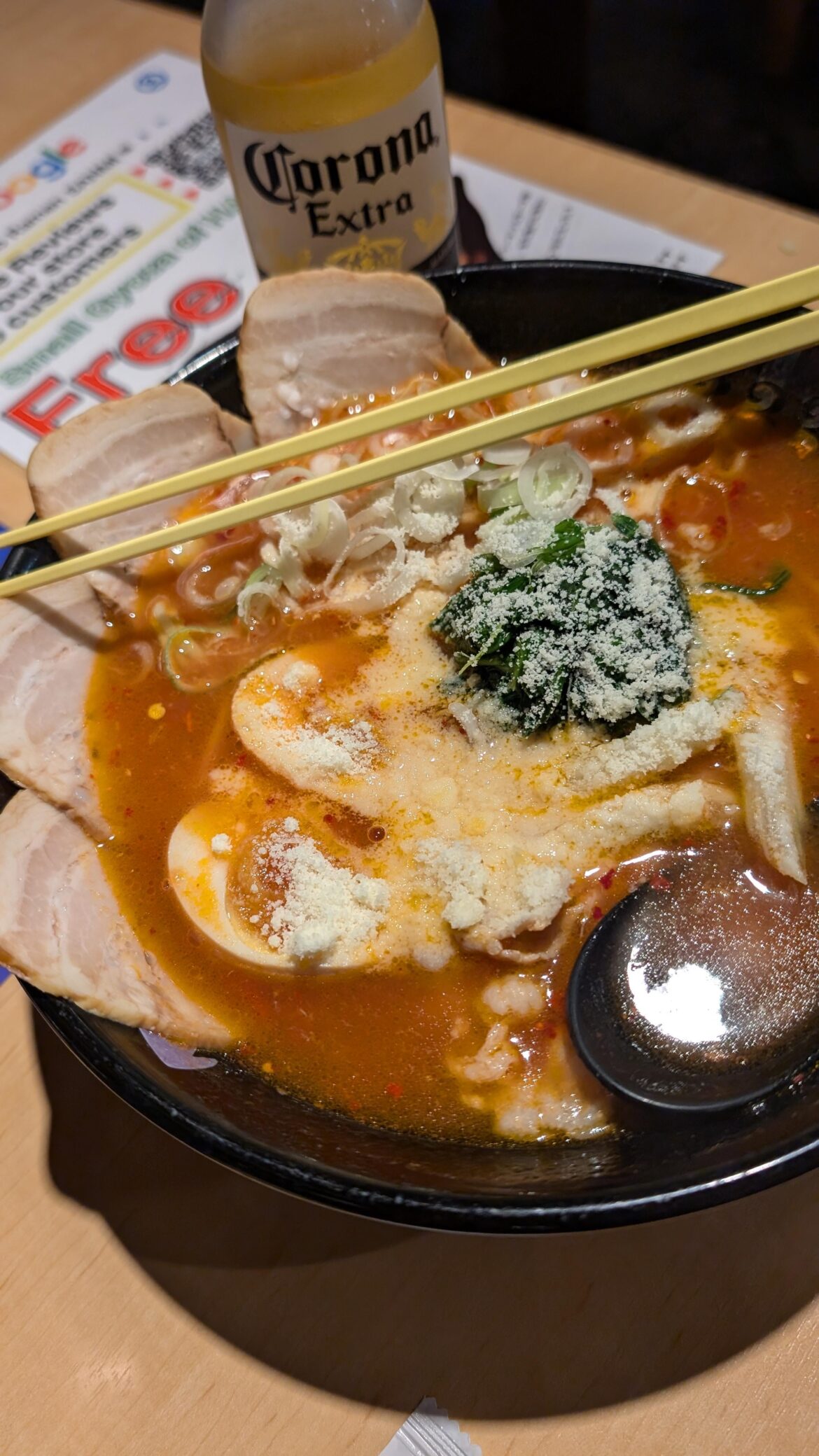 Tomato Ramen in Fukuoka