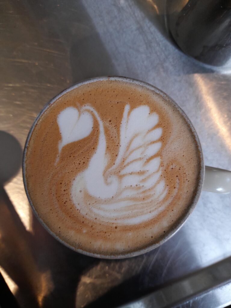 We get there, one swan at the time