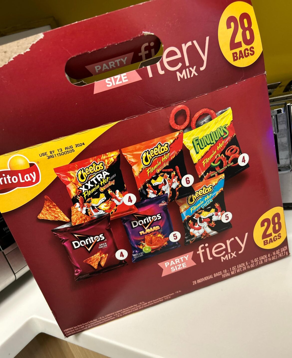 Some psychopath brought these into the office today. RIP everyone’s asshole.