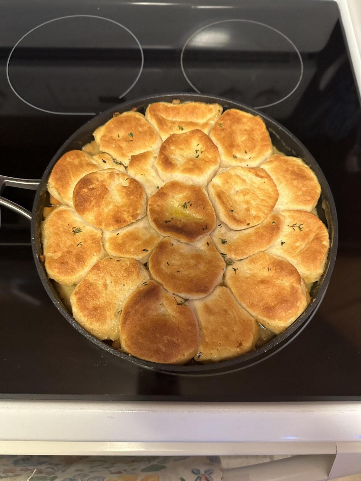 Turkey Biscuit Pot Pie