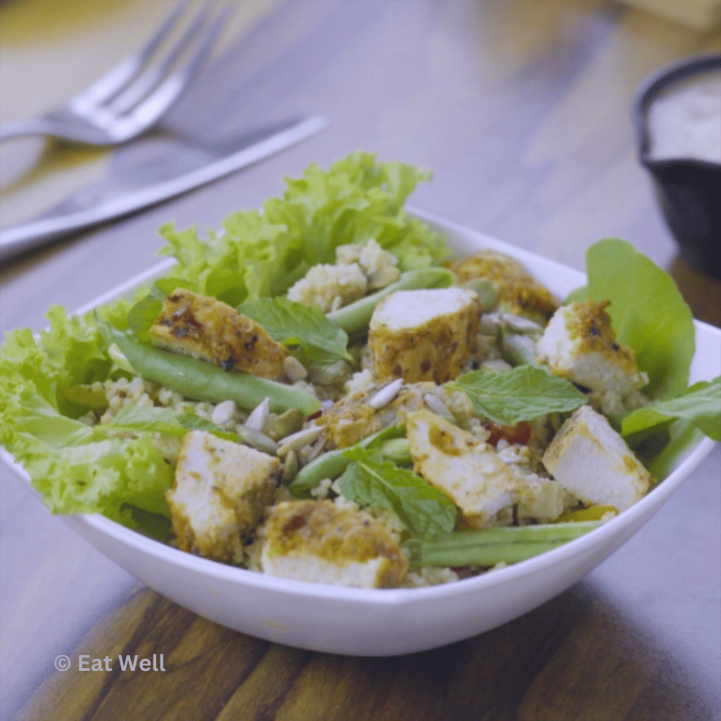 Tropical Jerk Chicken Salad 🥙