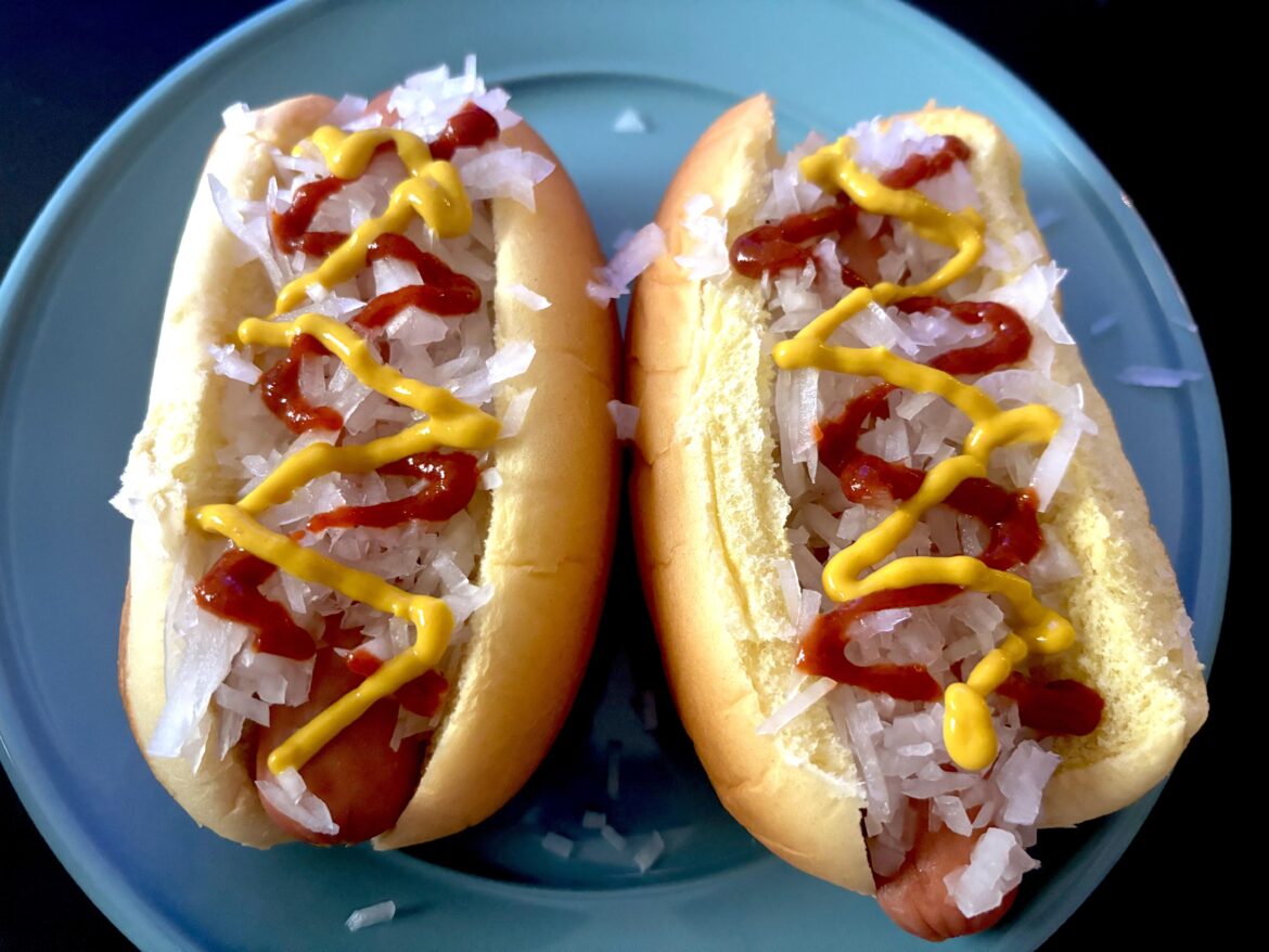 How do you all eat your hot dogs?