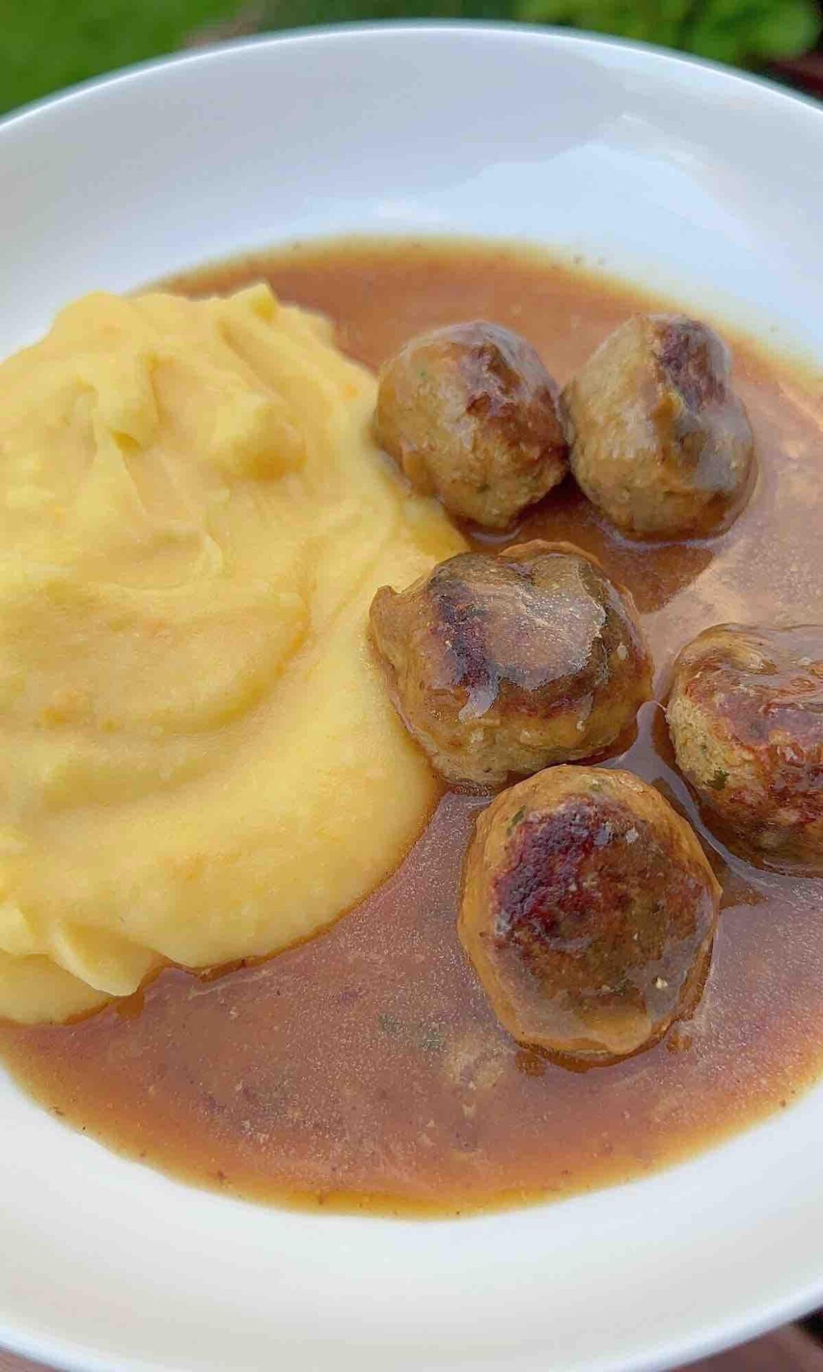 Meatballs and Mash