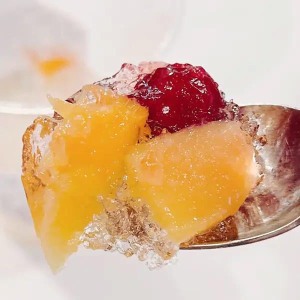 🌈 Summer in a Bowl Rainbow Fruit Hibiscus Jelly 🌈 Dining and Cooking