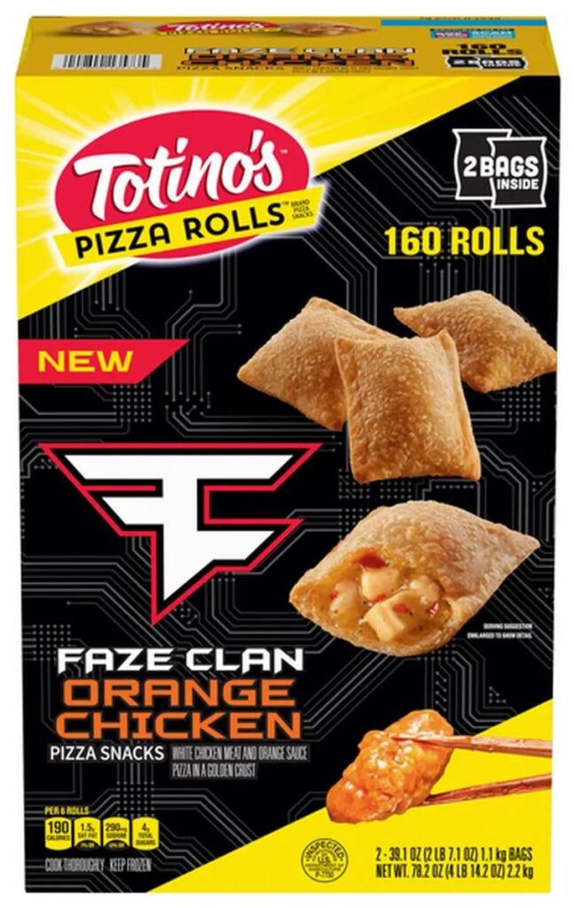 Submitted for your approval: orange chicken pizza rolls
