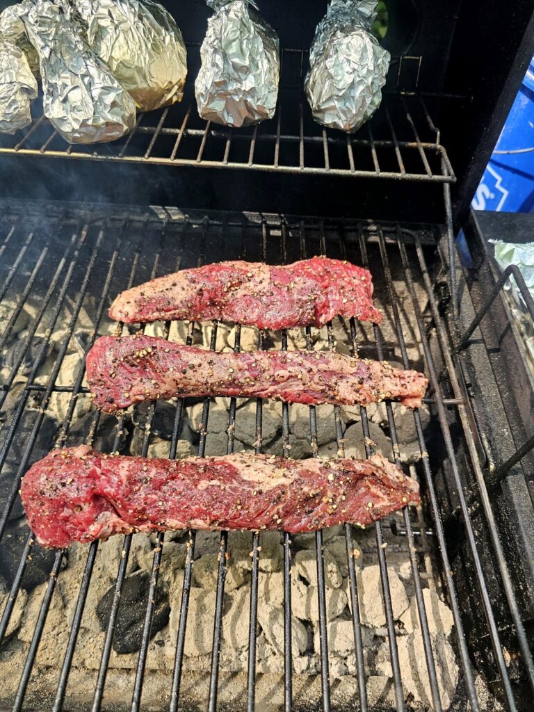 Handheld Steak, it's better than a Slim Jim