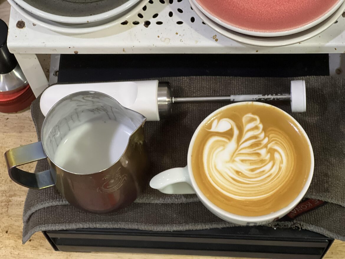 My simple nanofoamer art