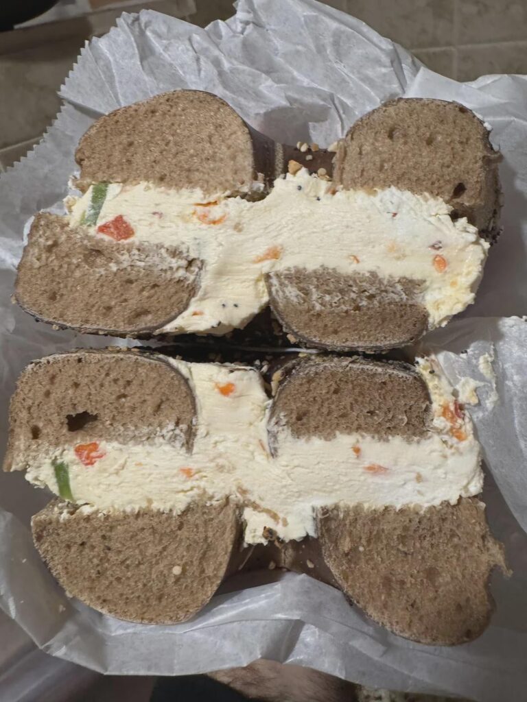 Yes I’ll have a pound of Cream Cheese with my bagel 🥯