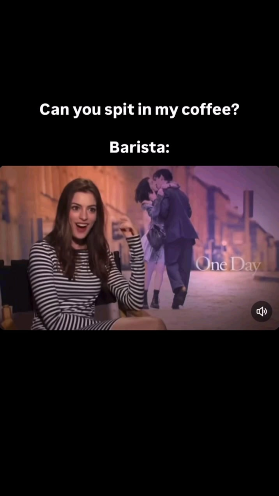 Anyone ever come into your shop and asked you to do a little HAWK TUAH and spit in that thang?