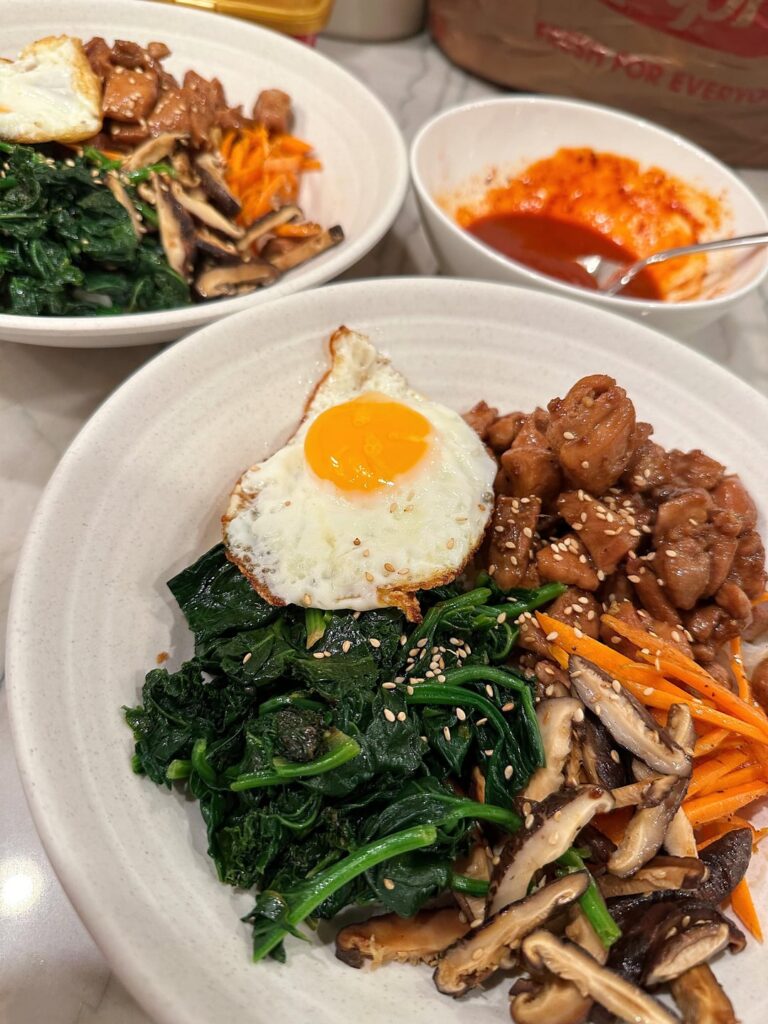 First time making (chicken) bibimbap