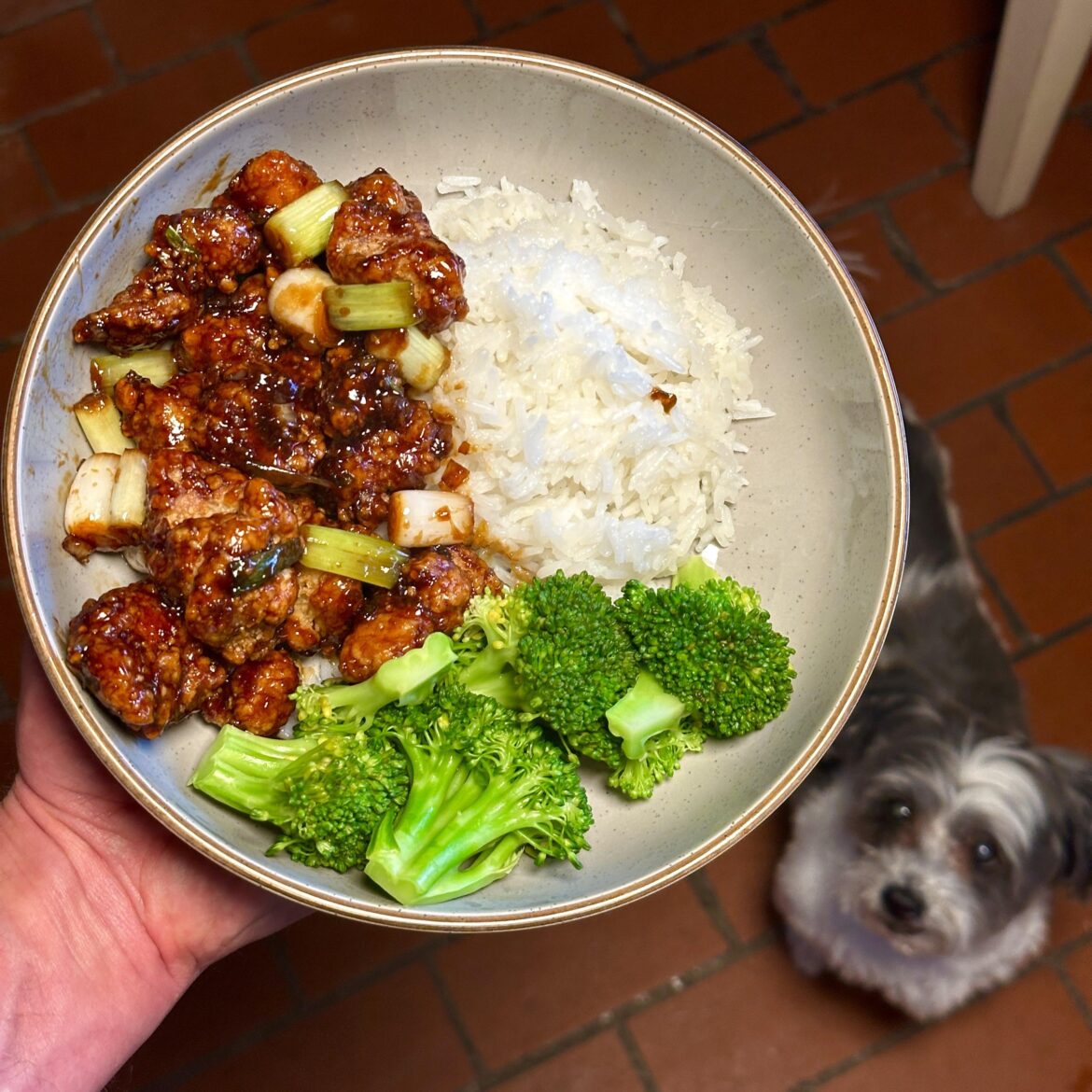 General Tso’s chicken