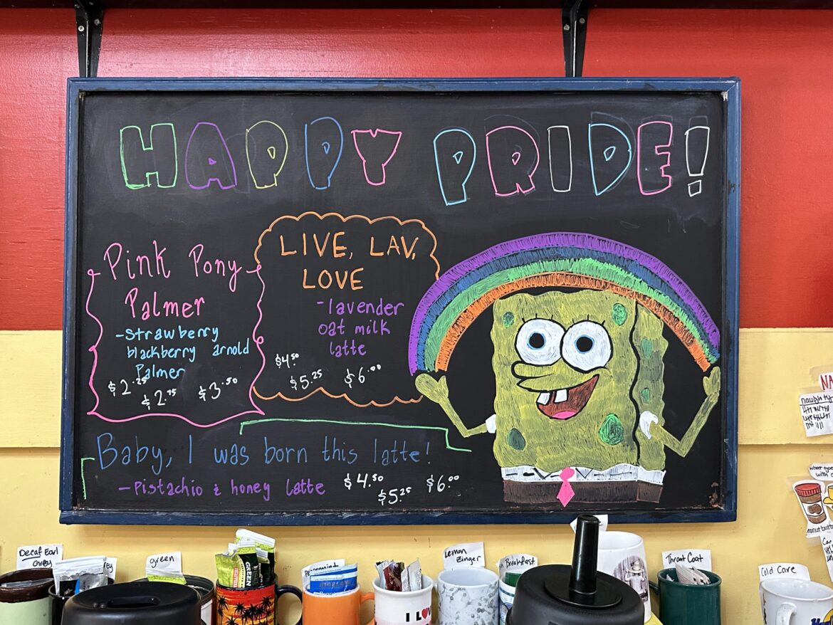 pride specials board