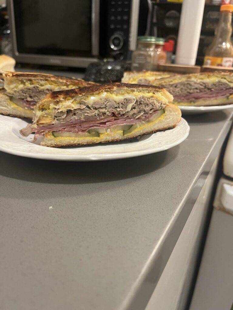 Had to make my dad’s favorite tonight. Cubans