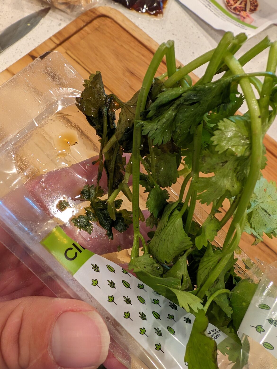 "Fresh" cilantro