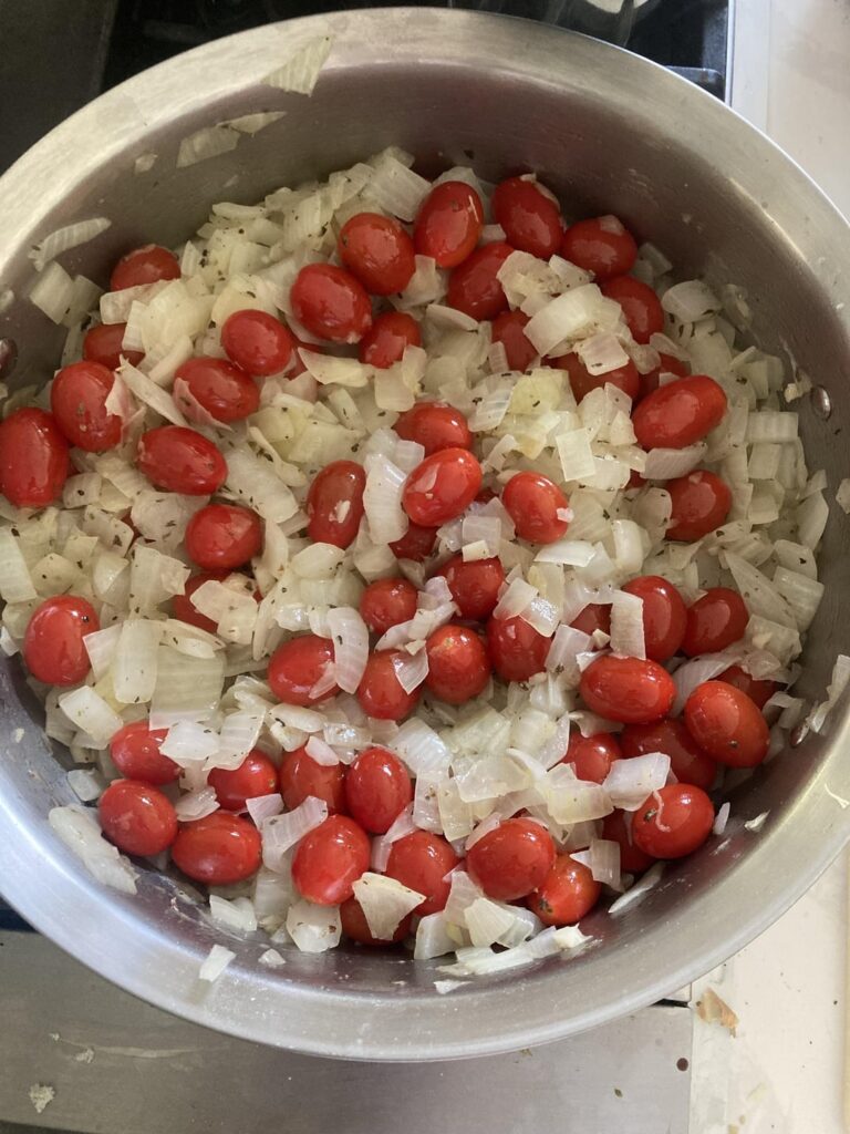 Last night’s dinner