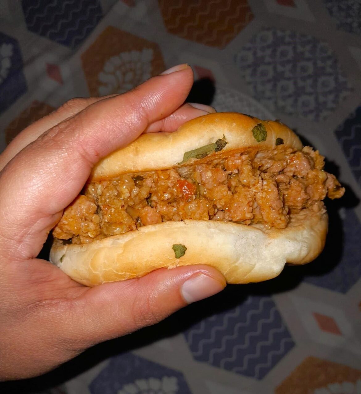 Himalayan Doaba Style Keema Kulcha (basically an ancient Sloppy Joe Recipe)