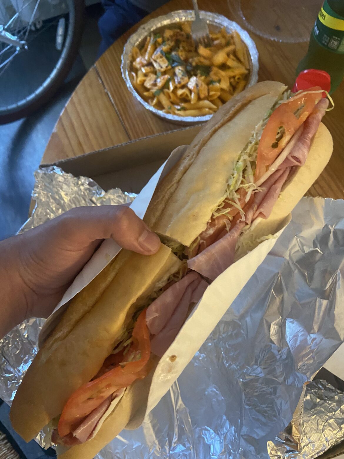 Jersey Shore Italian sub