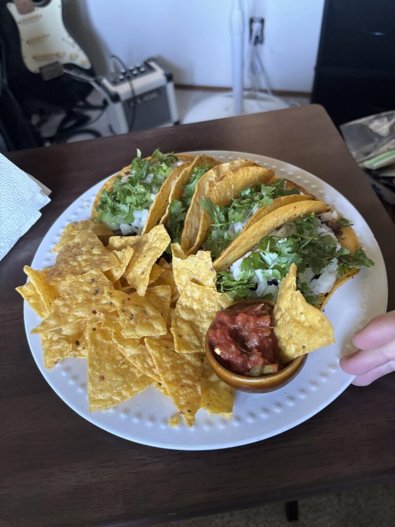 Today I learned what not to eat for breakfast…