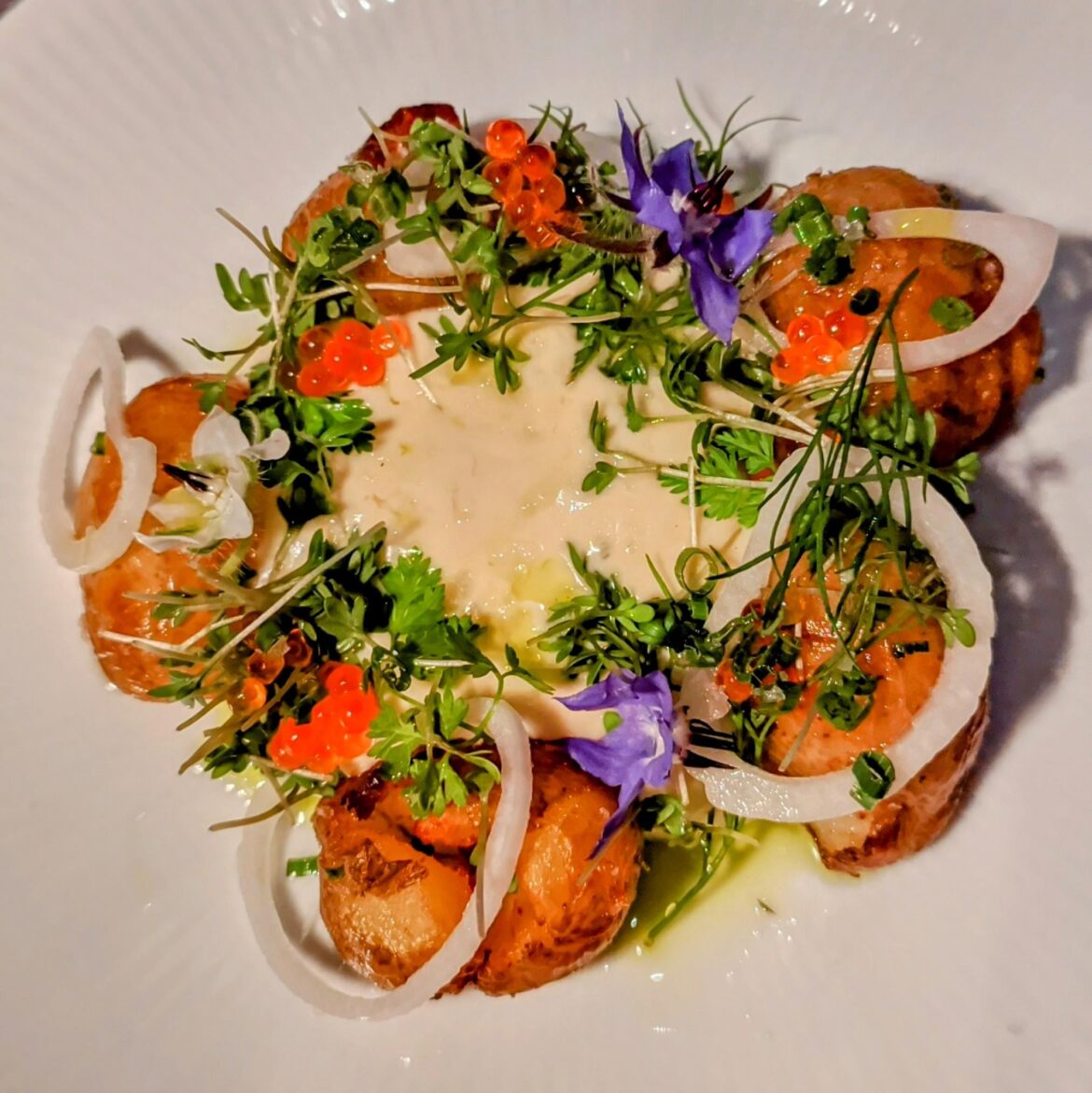 Butter, cheese and herring