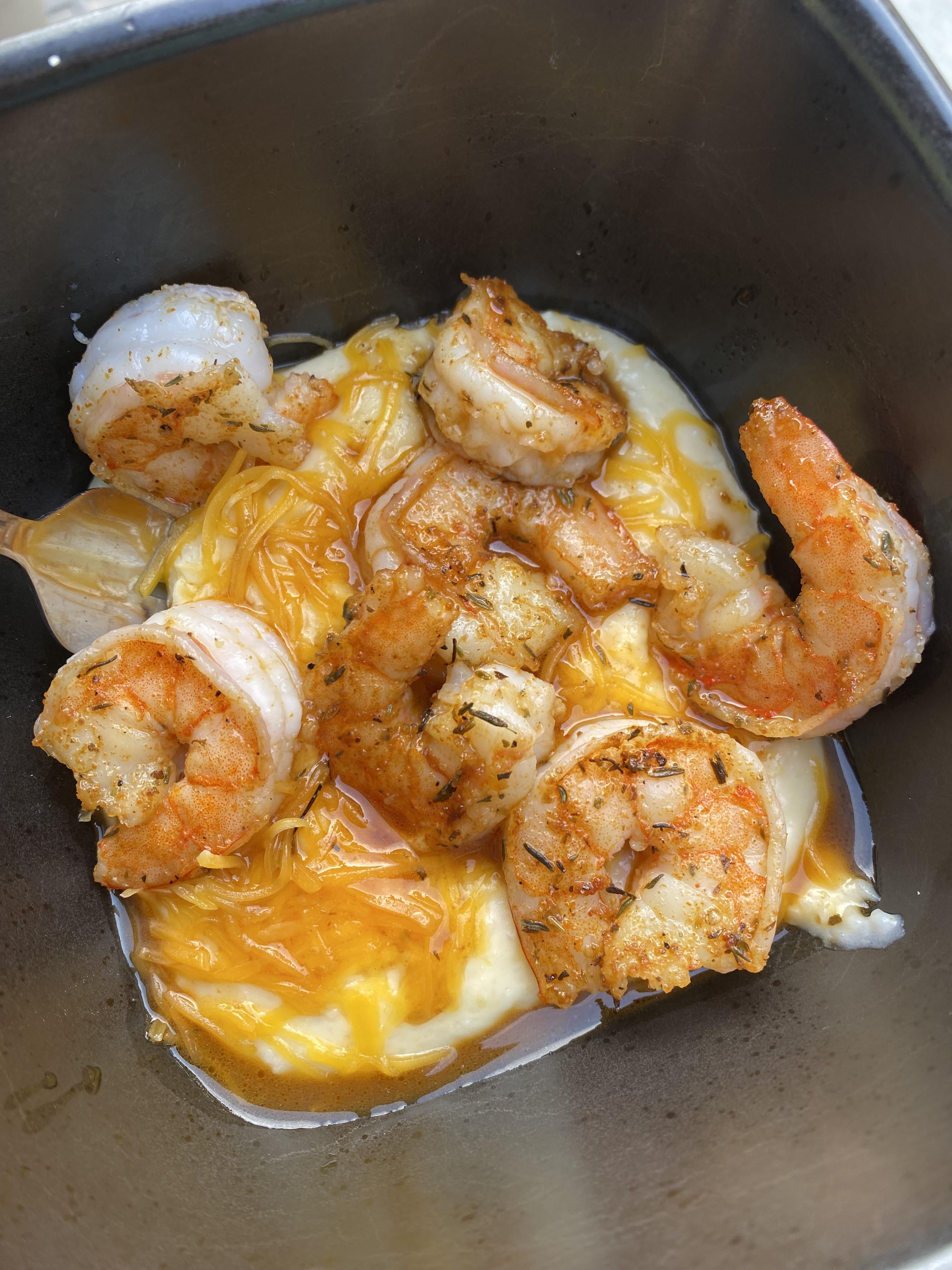 First time making shrimp and grits - Dining and Cooking
