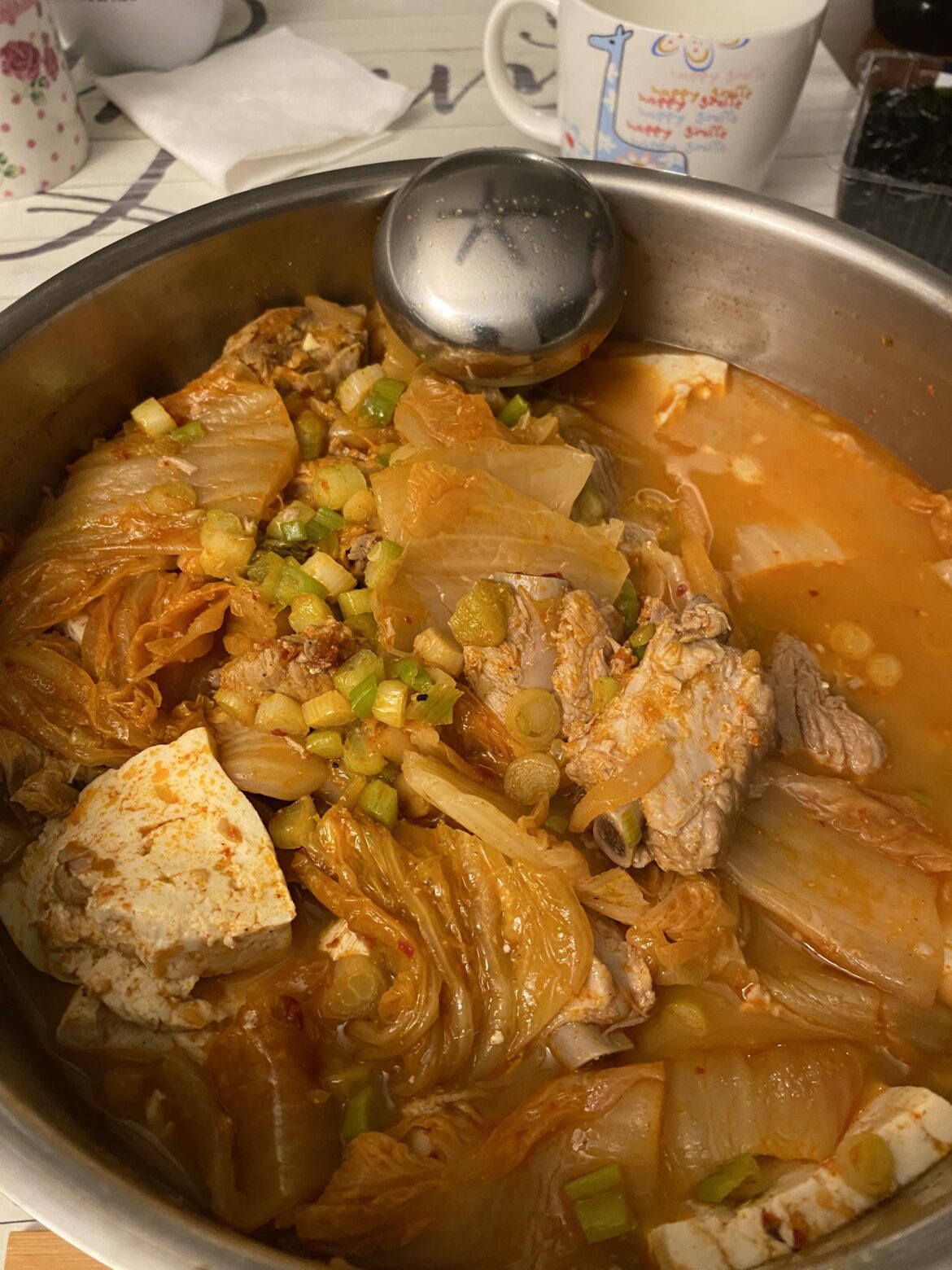 Quick Kimchi Jiggae