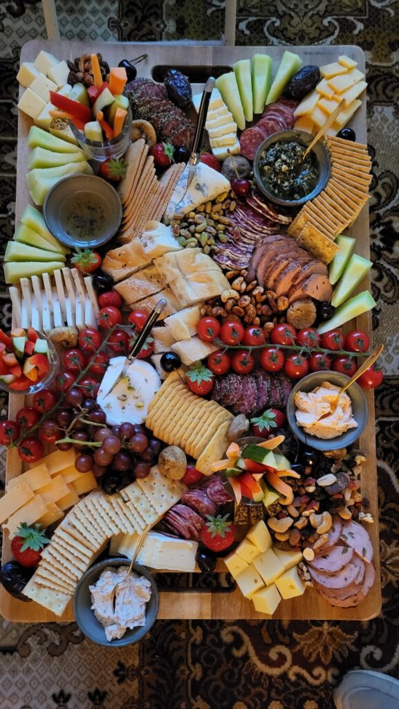 First board and the "leftovers" the day after